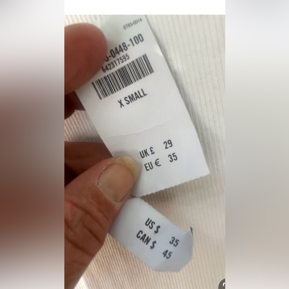 2 (1-NEW W/TAGS & 1-NEW WO/TAGS) ABERCROMBIE Women’s Long Sleeve Bodysuits (XS) - Picture 10 of 10